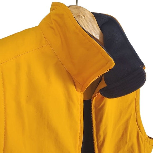 Vntg L.L. Bean Women's Vest. Yellow. LG - Picture 2 of 10